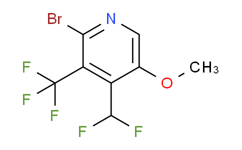 AM125179 | 1805424-72-9 | 2-Bromo-4-(difluoromethyl)-5-methoxy-3-(trifluoromethyl)pyridine