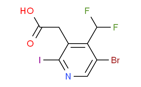 AM125180 | 1805377-27-8 | 5-Bromo-4-(difluoromethyl)-2-iodopyridine-3-acetic acid