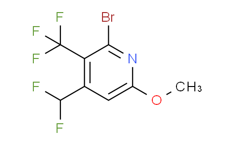 AM125181 | 1805244-19-2 | 2-Bromo-4-(difluoromethyl)-6-methoxy-3-(trifluoromethyl)pyridine