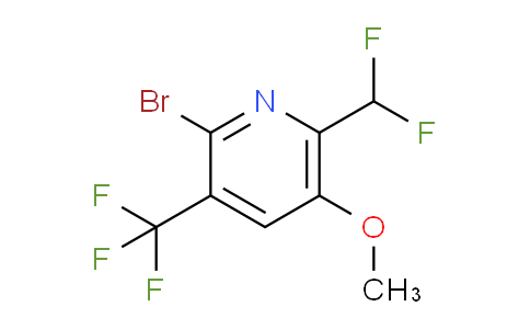 AM125189 | 1804954-42-4 | 2-Bromo-6-(difluoromethyl)-5-methoxy-3-(trifluoromethyl)pyridine