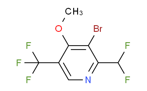 AM125192 | 1805244-89-6 | 3-Bromo-2-(difluoromethyl)-4-methoxy-5-(trifluoromethyl)pyridine