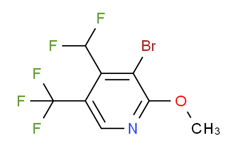 AM125200 | 1805164-62-8 | 3-Bromo-4-(difluoromethyl)-2-methoxy-5-(trifluoromethyl)pyridine