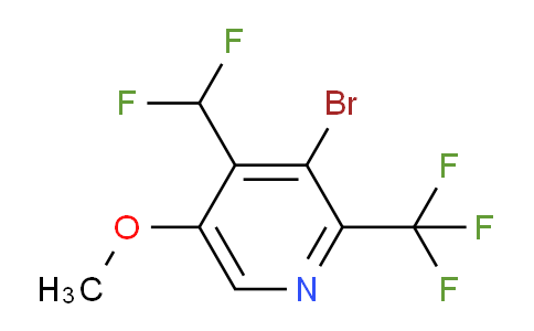 AM125202 | 1805424-90-1 | 3-Bromo-4-(difluoromethyl)-5-methoxy-2-(trifluoromethyl)pyridine