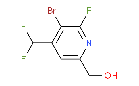 AM125211 | 1806058-83-2 | 3-Bromo-4-(difluoromethyl)-2-fluoropyridine-6-methanol