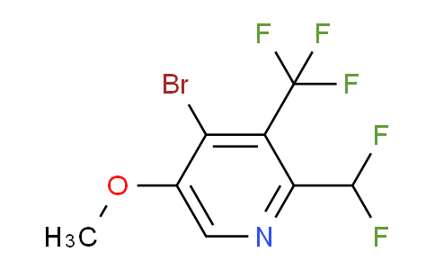 AM125213 | 1805425-19-7 | 4-Bromo-2-(difluoromethyl)-5-methoxy-3-(trifluoromethyl)pyridine