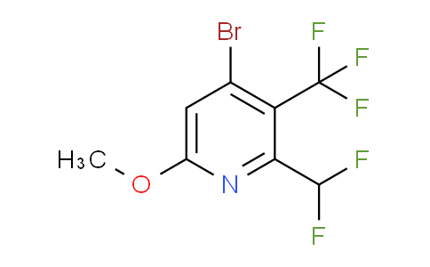 AM125216 | 1804464-74-1 | 4-Bromo-2-(difluoromethyl)-6-methoxy-3-(trifluoromethyl)pyridine