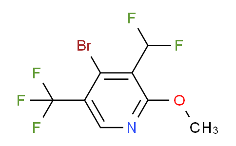 AM125217 | 1805351-60-3 | 4-Bromo-3-(difluoromethyl)-2-methoxy-5-(trifluoromethyl)pyridine