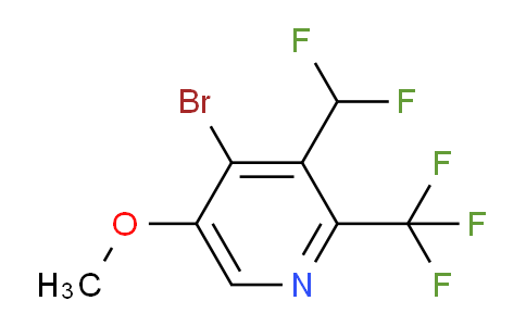 AM125218 | 1804464-78-5 | 4-Bromo-3-(difluoromethyl)-5-methoxy-2-(trifluoromethyl)pyridine