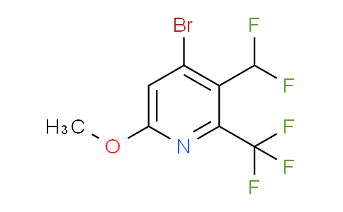 AM125221 | 1805351-61-4 | 4-Bromo-3-(difluoromethyl)-6-methoxy-2-(trifluoromethyl)pyridine