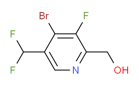 AM125228 | 1806058-95-6 | 4-Bromo-5-(difluoromethyl)-3-fluoropyridine-2-methanol