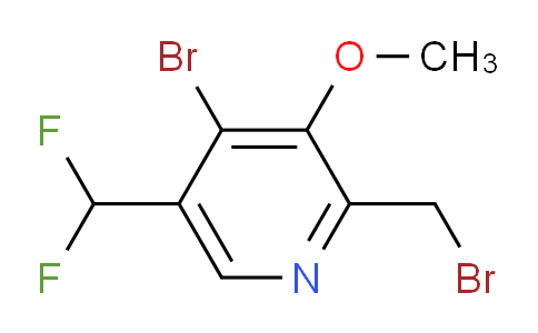 AM125238 | 1804858-29-4 | 4-Bromo-2-(bromomethyl)-5-(difluoromethyl)-3-methoxypyridine