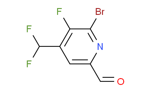 AM125241 | 1806904-71-1 | 2-Bromo-4-(difluoromethyl)-3-fluoropyridine-6-carboxaldehyde
