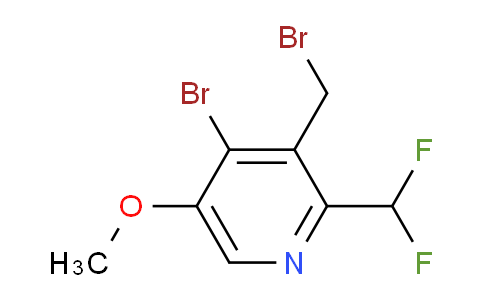 AM125242 | 1805242-50-5 | 4-Bromo-3-(bromomethyl)-2-(difluoromethyl)-5-methoxypyridine