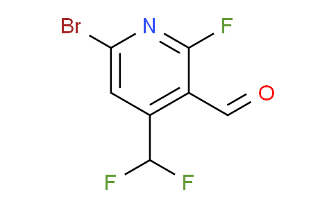 AM125245 | 1805241-14-8 | 6-Bromo-4-(difluoromethyl)-2-fluoropyridine-3-carboxaldehyde