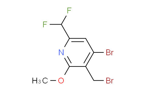 AM125246 | 1805163-49-8 | 4-Bromo-3-(bromomethyl)-6-(difluoromethyl)-2-methoxypyridine