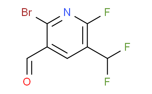 AM125249 | 1806059-21-1 | 2-Bromo-5-(difluoromethyl)-6-fluoropyridine-3-carboxaldehyde