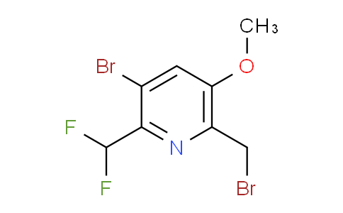 AM125252 | 1805242-56-1 | 3-Bromo-6-(bromomethyl)-2-(difluoromethyl)-5-methoxypyridine