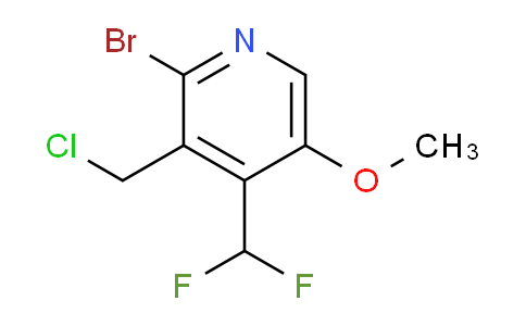 AM125254 | 1807030-09-6 | 2-Bromo-3-(chloromethyl)-4-(difluoromethyl)-5-methoxypyridine