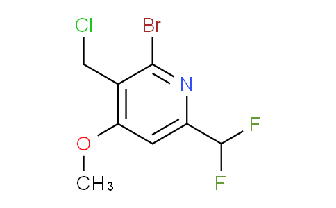AM125256 | 1805424-04-7 | 2-Bromo-3-(chloromethyl)-6-(difluoromethyl)-4-methoxypyridine