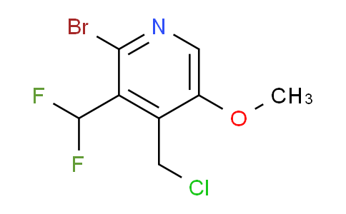 AM125257 | 1804858-35-2 | 2-Bromo-4-(chloromethyl)-3-(difluoromethyl)-5-methoxypyridine