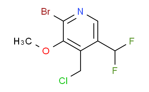 AM125258 | 1805424-12-7 | 2-Bromo-4-(chloromethyl)-5-(difluoromethyl)-3-methoxypyridine