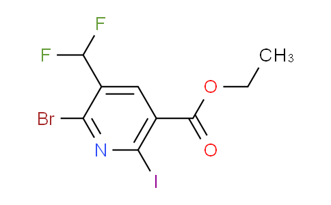 AM125269 | 1806872-12-7 | Ethyl 2-bromo-3-(difluoromethyl)-6-iodopyridine-5-carboxylate