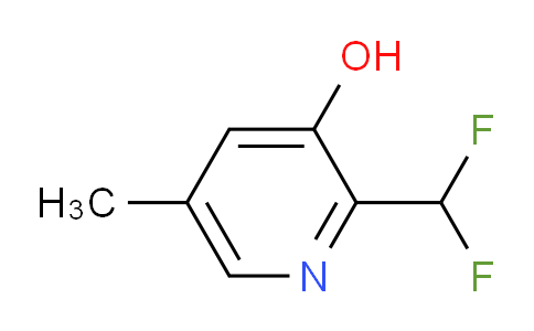 AM12527 | 1806050-02-1 | 2-(Difluoromethyl)-3-hydroxy-5-methylpyridine