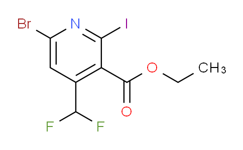 AM125273 | 1804891-81-3 | Ethyl 6-bromo-4-(difluoromethyl)-2-iodopyridine-3-carboxylate