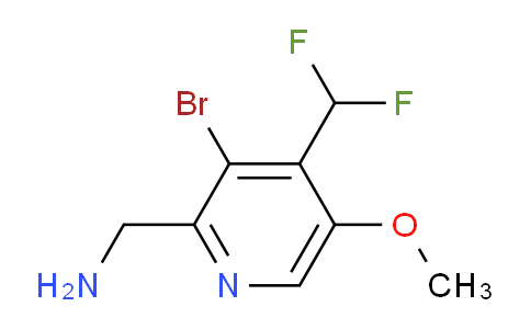 AM125281 | 1804858-15-8 | 2-(Aminomethyl)-3-bromo-4-(difluoromethyl)-5-methoxypyridine