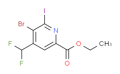 AM125288 | 1805169-04-3 | Ethyl 3-bromo-4-(difluoromethyl)-2-iodopyridine-6-carboxylate