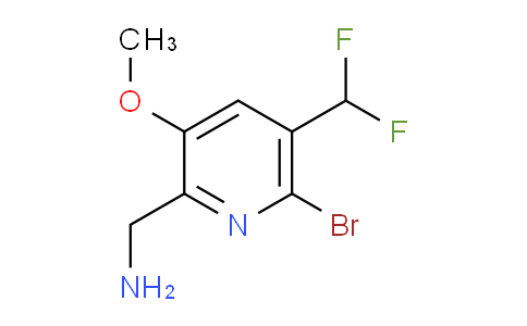 AM125298 | 1805920-62-0 | 2-(Aminomethyl)-6-bromo-5-(difluoromethyl)-3-methoxypyridine