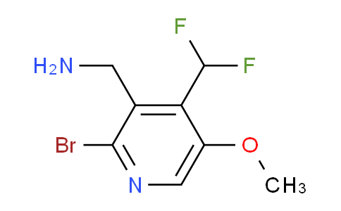 AM125300 | 1805239-94-4 | 3-(Aminomethyl)-2-bromo-4-(difluoromethyl)-5-methoxypyridine