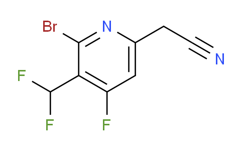 AM125302 | 1806903-90-1 | 2-Bromo-3-(difluoromethyl)-4-fluoropyridine-6-acetonitrile