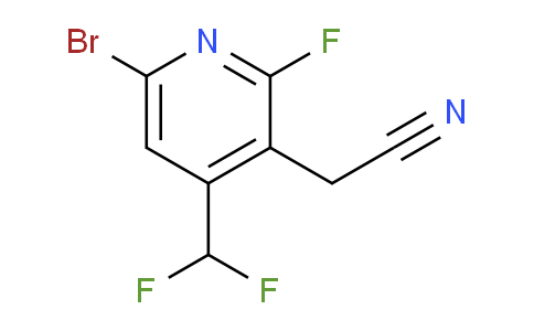 AM125311 | 1806904-05-1 | 6-Bromo-4-(difluoromethyl)-2-fluoropyridine-3-acetonitrile