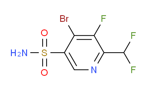 AM125314 | 1805370-14-2 | 4-Bromo-2-(difluoromethyl)-3-fluoropyridine-5-sulfonamide