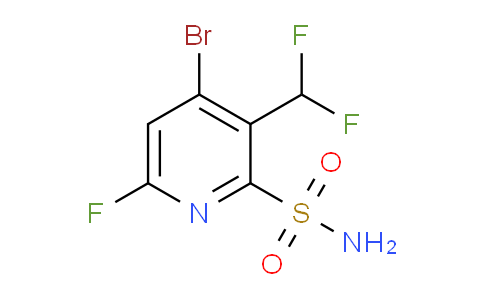 AM125323 | 1804658-09-0 | 4-Bromo-3-(difluoromethyl)-6-fluoropyridine-2-sulfonamide