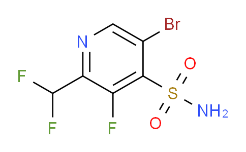 AM125324 | 1804885-57-1 | 5-Bromo-2-(difluoromethyl)-3-fluoropyridine-4-sulfonamide