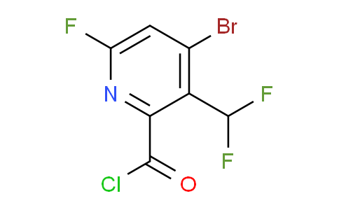 AM125328 | 1805410-58-5 | 4-Bromo-3-(difluoromethyl)-6-fluoropyridine-2-carbonyl chloride