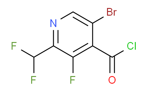 AM125330 | 1805365-12-1 | 5-Bromo-2-(difluoromethyl)-3-fluoropyridine-4-carbonyl chloride