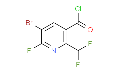 AM125334 | 1805345-61-2 | 3-Bromo-6-(difluoromethyl)-2-fluoropyridine-5-carbonyl chloride