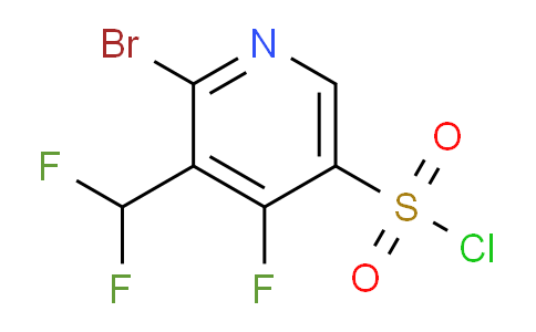 AM125335 | 1804656-59-4 | 2-Bromo-3-(difluoromethyl)-4-fluoropyridine-5-sulfonyl chloride