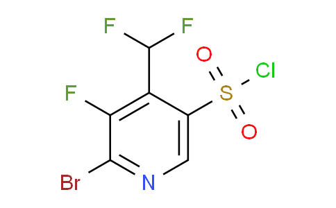 AM125341 | 1806829-80-0 | 2-Bromo-4-(difluoromethyl)-3-fluoropyridine-5-sulfonyl chloride