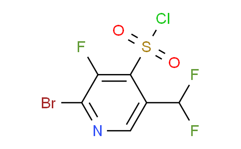 AM125347 | 1805410-68-7 | 2-Bromo-5-(difluoromethyl)-3-fluoropyridine-4-sulfonyl chloride