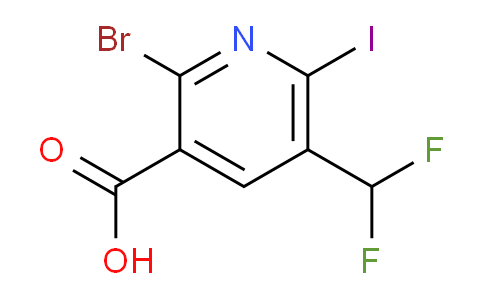 AM125352 | 1805415-66-0 | 2-Bromo-5-(difluoromethyl)-6-iodopyridine-3-carboxylic acid