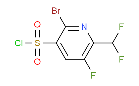 AM125355 | 1805410-75-6 | 2-Bromo-6-(difluoromethyl)-5-fluoropyridine-3-sulfonyl chloride