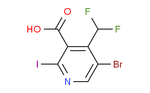 AM125368 | 1805416-04-9 | 5-Bromo-4-(difluoromethyl)-2-iodopyridine-3-carboxylic acid