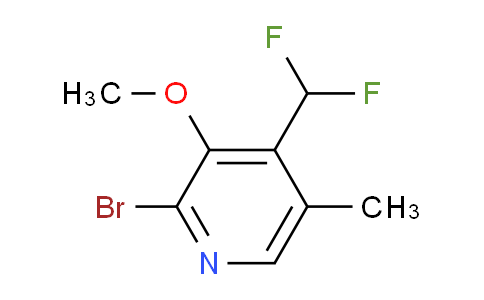 AM125371 | 1807028-50-7 | 2-Bromo-4-(difluoromethyl)-3-methoxy-5-methylpyridine