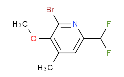 AM125382 | 1805246-41-6 | 2-Bromo-6-(difluoromethyl)-3-methoxy-4-methylpyridine