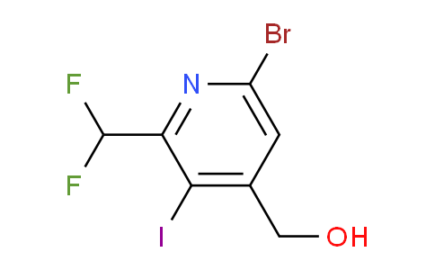 AM125383 | 1805365-96-1 | 6-Bromo-2-(difluoromethyl)-3-iodopyridine-4-methanol