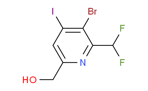AM125385 | 1805246-14-3 | 3-Bromo-2-(difluoromethyl)-4-iodopyridine-6-methanol